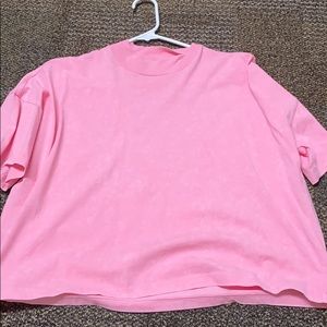 ASOS boxy t-shirt with ribbed neck